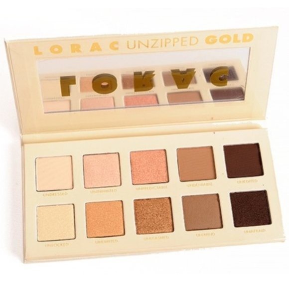 LORAC UNZIPPED GOLD Shadow Palette - Picture 1 of 5